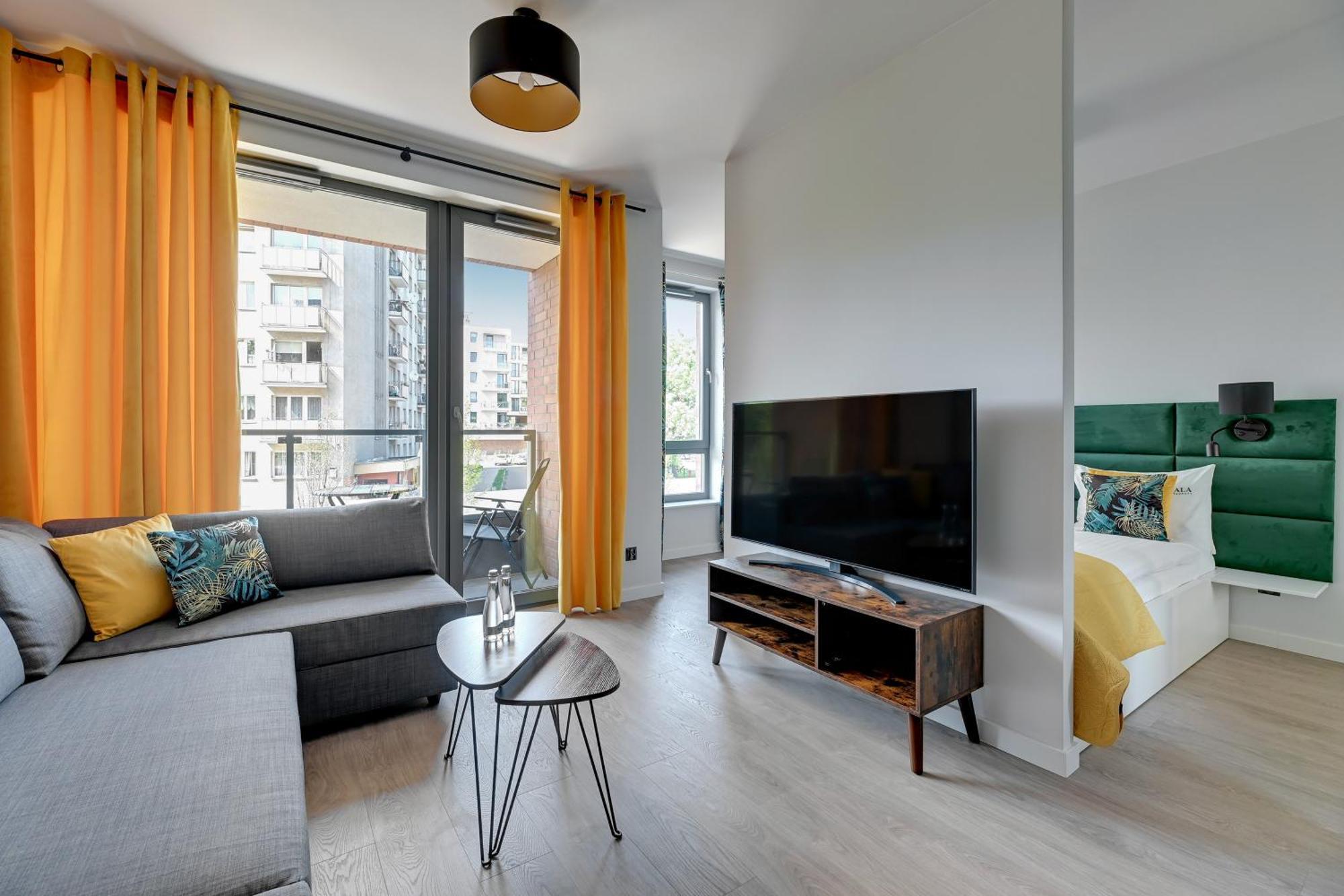 Scala 60K City Center Apartments With Parking By Lion Apartments Gdansk Luaran gambar