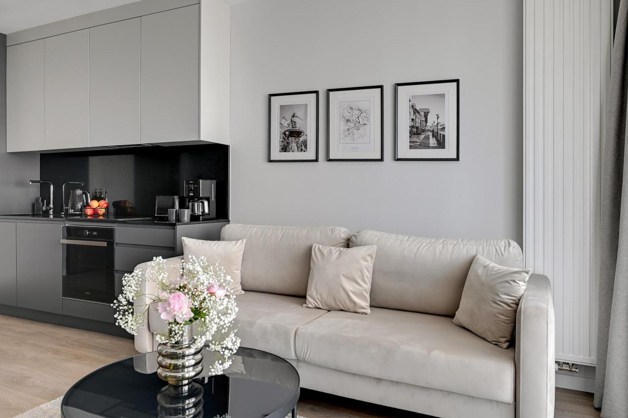 Scala 60K City Center Apartments With Parking By Lion Apartments Gdansk Luaran gambar